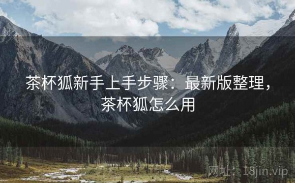 茶杯狐新手上手步骤：最新版整理，茶杯狐怎么用